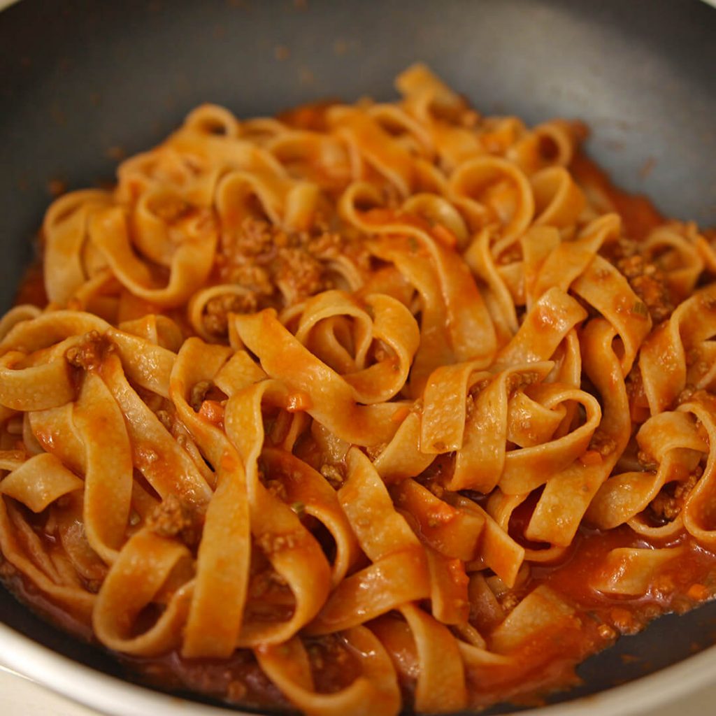 tagliatelle pasta