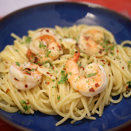 spaghetti shrimp scampi