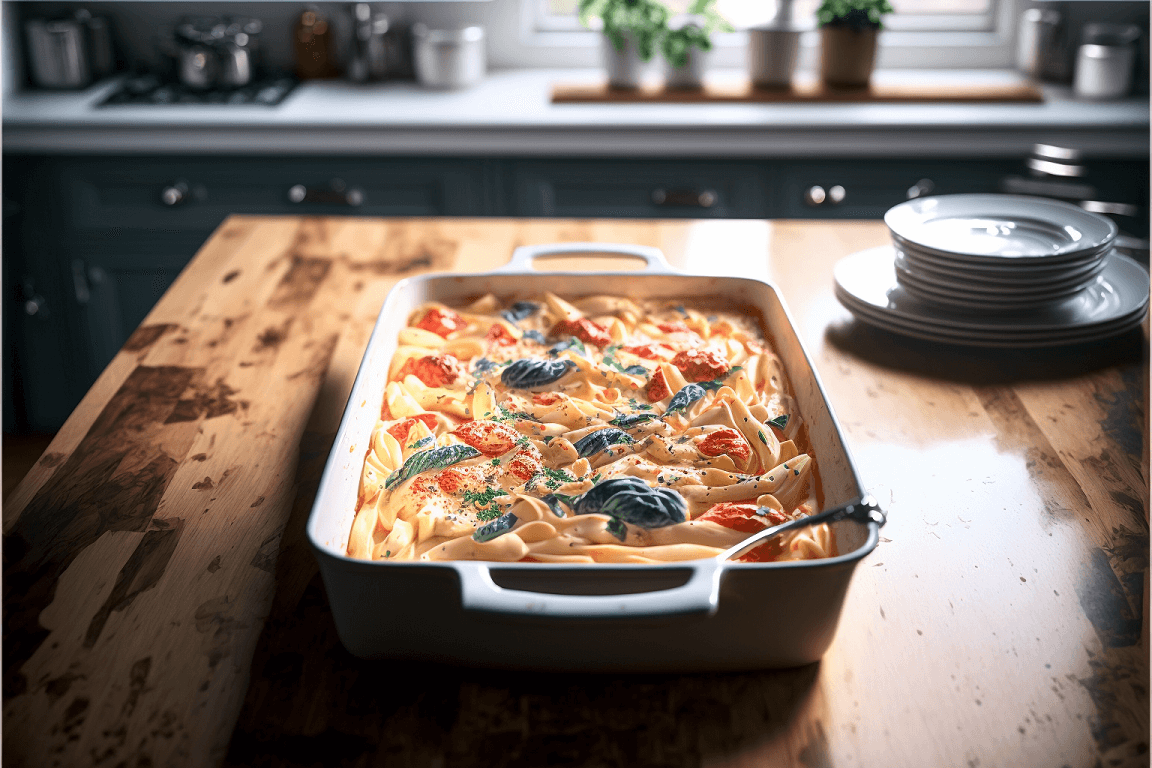 tiktok baked feta pasta