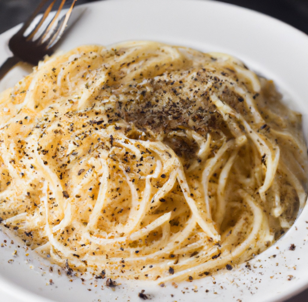 Spaghetti Cacio e Pepe recipe - Jeremy Sciarappa